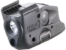 Streamlight TLR-6 Rail Mounted Gun Light - White LED and 640-660nm Red Laser - 100 Lumens - Includes 2 x CR 1/3N lithium batteries - Fits Various Weapons