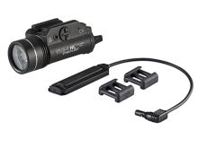 Streamlight 69889 Upgraded TLR-1 HL High Lumen Rail Mounted Weapon Light with Dual Remote Switch Kit - 1000 Lumens - Includes 2 x CR123A