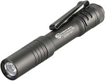 Streamlight Microstream USB Rechargeable EDC Flashlight - C4 LED - 250 Lumens - Includes 350mAh Li-ion Battery Pack - Black, Coyote, Blue, and Red Colors - Clam Shell or Boxed Packaging