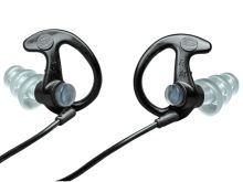 SureFire EP5 EarPro Sonic Defenders Max Full-Block Earplugs - 1 Pair 26dB Noise Reduction - Black - Large