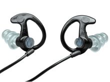SureFire EP5 EarPro Sonic  Defenders Max Full-Block Earplugs - 1 Pair 26dB Noise Reduction - Black - Medium