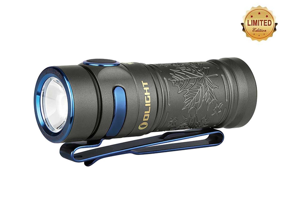 Olight Baton 3 Flashlight Deep Sea Blue Clip Rechargeable 1200 Lumens popular Ltd Ed