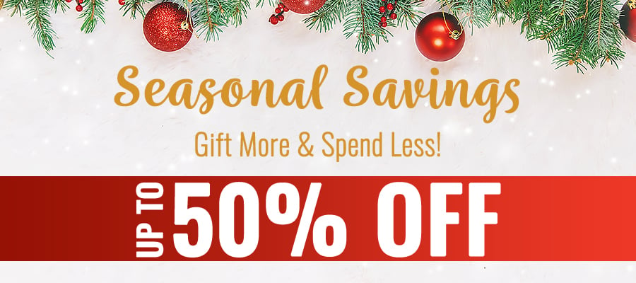 Shop Seasonal Savings!