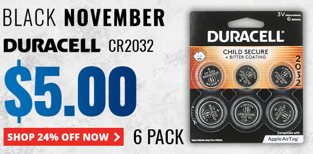 Stock Up on Duracell Coin Cells!