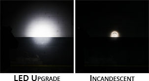incandescent vs LED